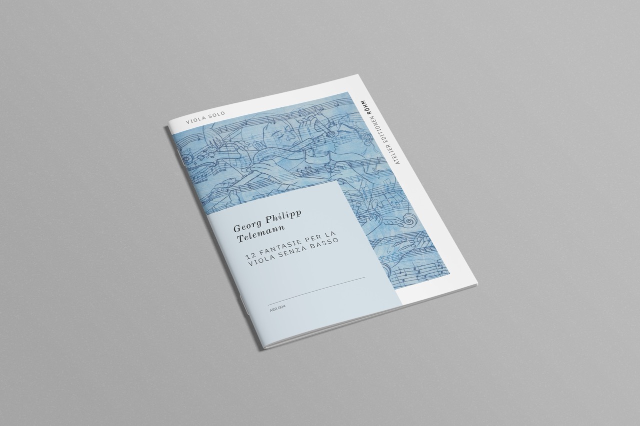 Beispiel einer gehefteten Notenausgabe mit optionalem Umschlag